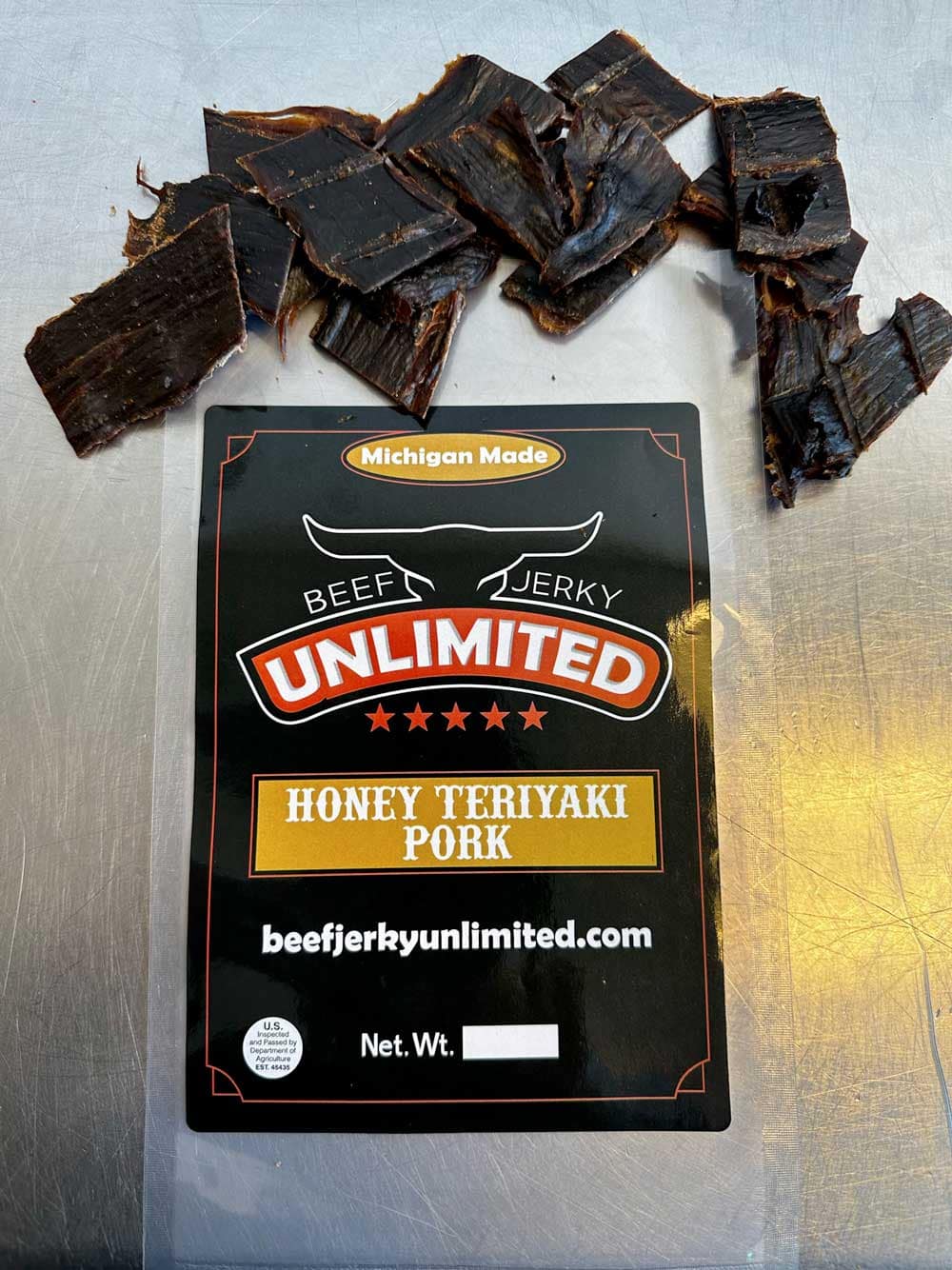 Honey Teriyaki Pork Beef Jerky Unlimited